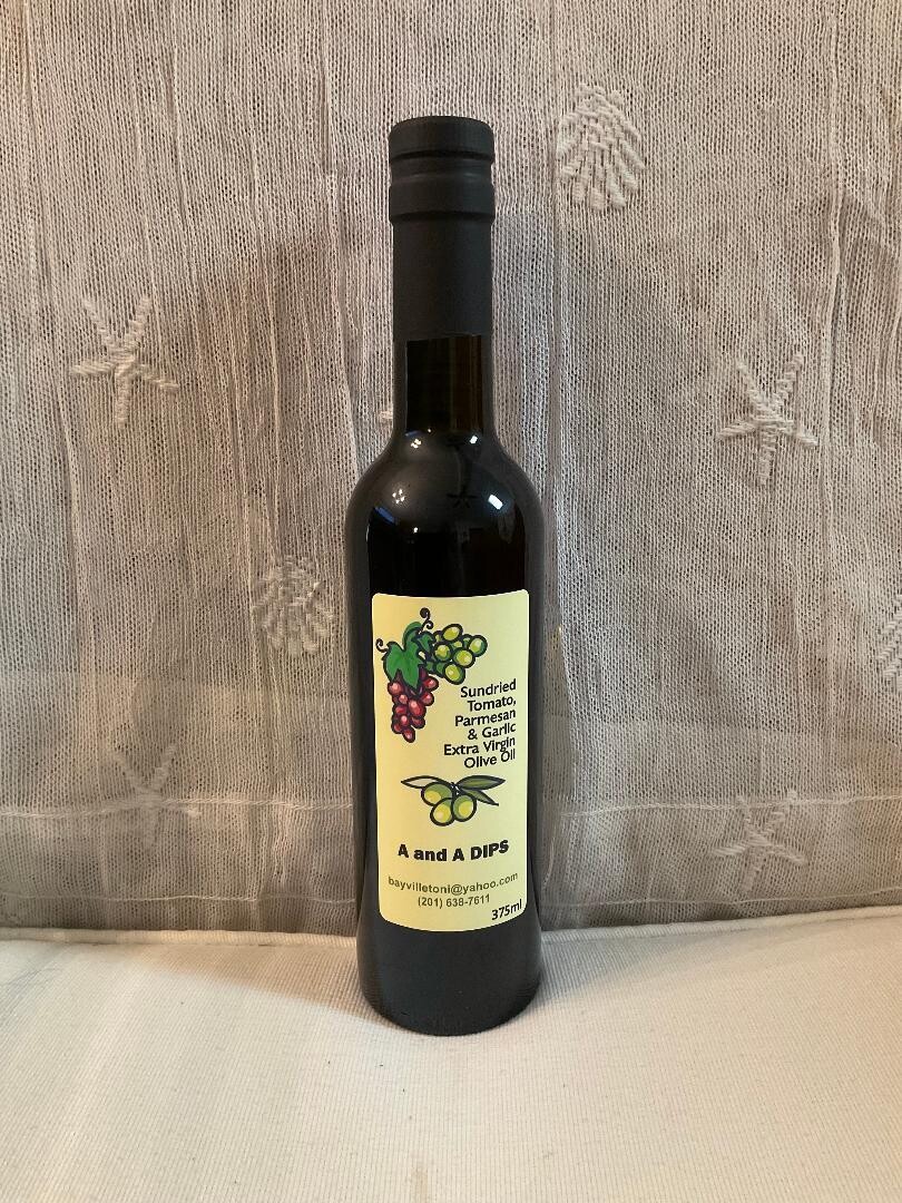 SUNDRIED TOMATO, PARMESAN AND GARLIC EXTRA VIRGIN OLIVE OIL