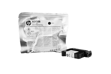 HP 2580 Solvent Black Ink Cartridge