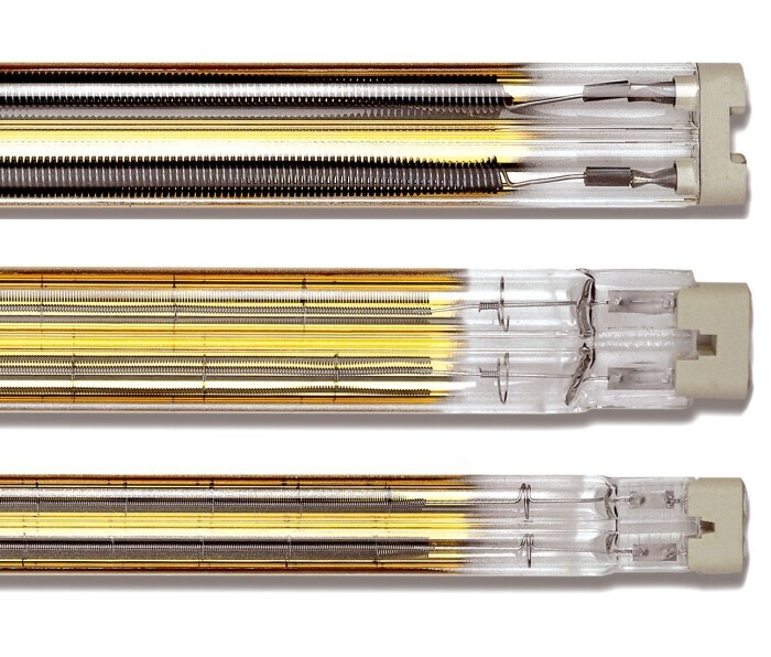 Golden 8 twin-tube infrared emitters