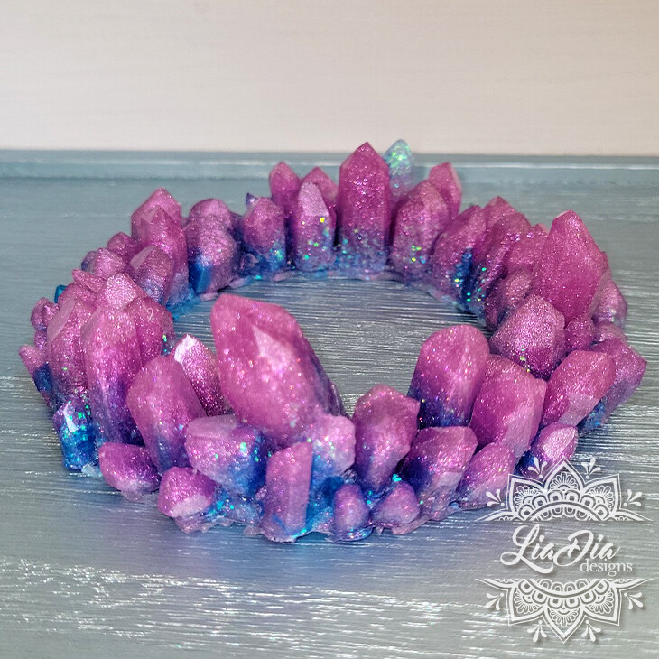 Crystal Crown Candle Ring - Interstellar