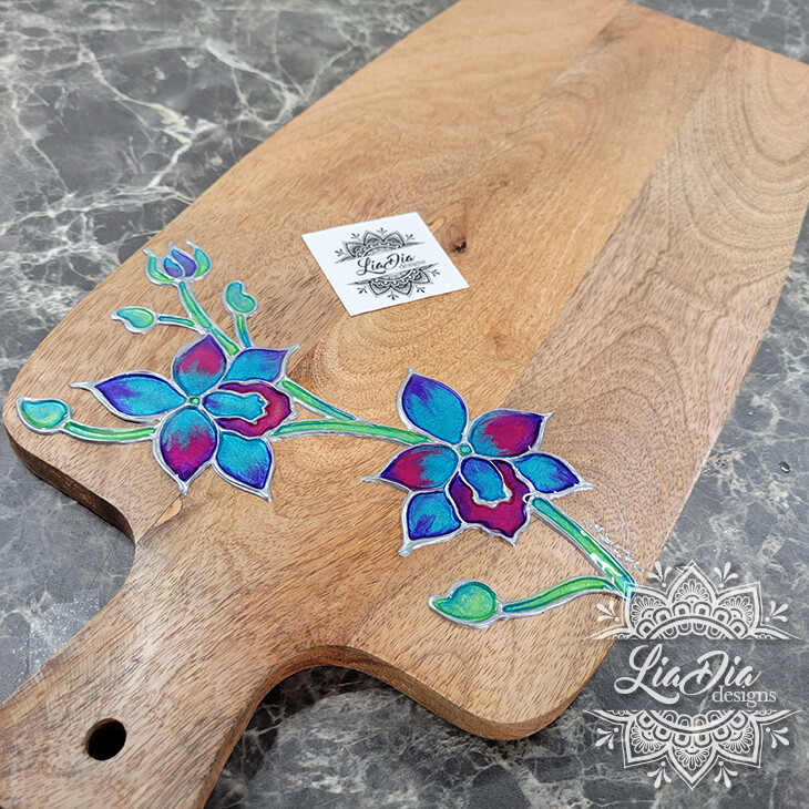 Orchid Charcuterie Cheese / Serving Board