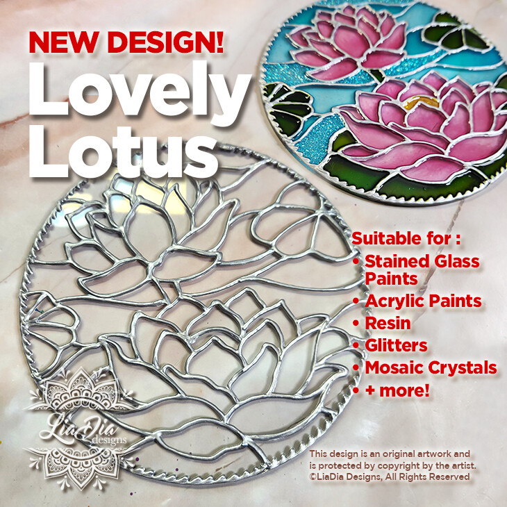 New 2024 Designs- Lovely Lotus