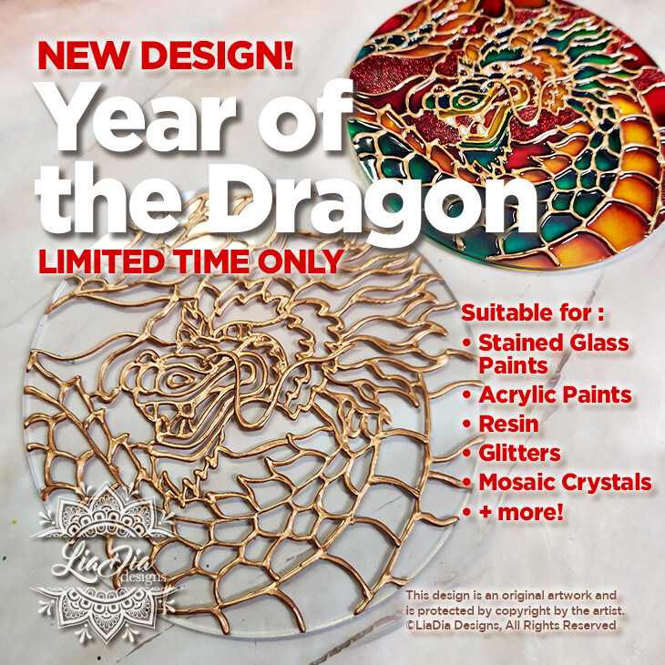 New 2024 Designs- Year of the Dragon - LIMITED TIME ONLY