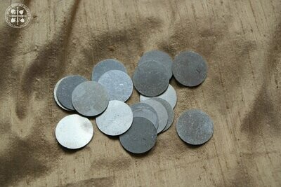 Blank coins for stamping x 50pcs