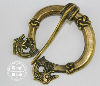 ​Pennanular brooch with dragon's heads - Viking - 9/10 century - Sweden