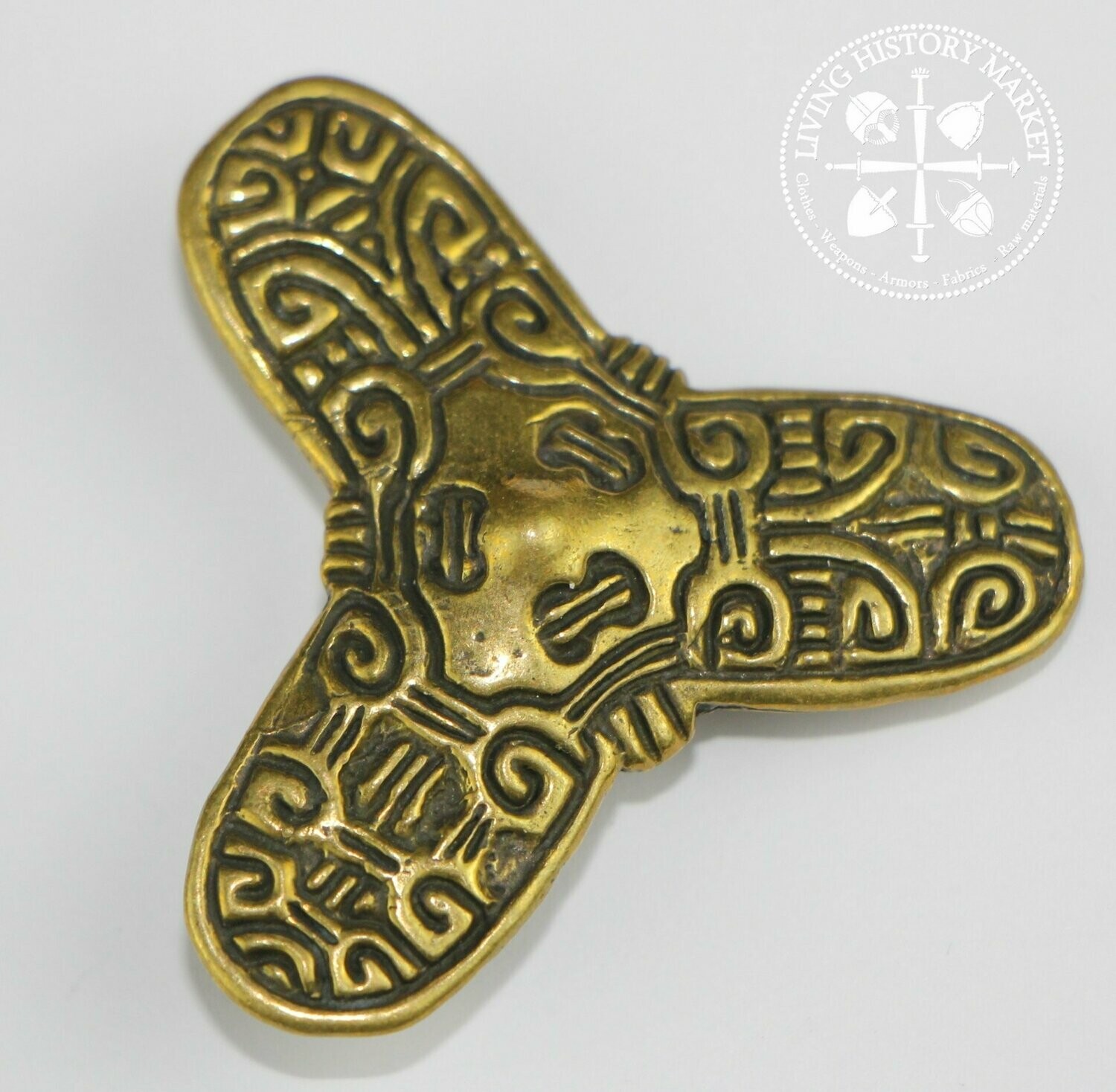 Trefoil brooch - Viking - Rus - 10 century - Sweden - Russia