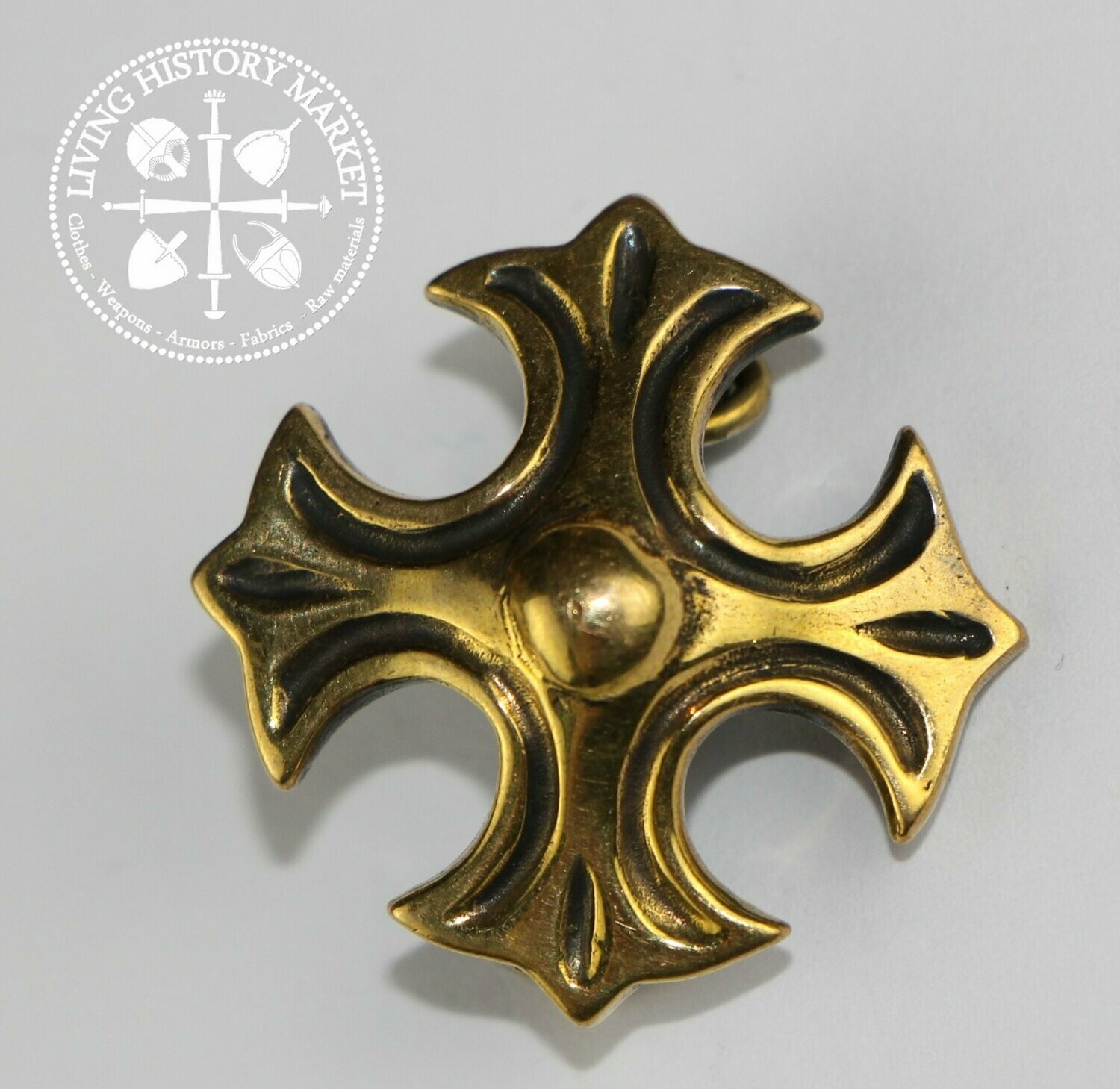 Cross fibula - Saxon - Carolingian - 9/10 century - England