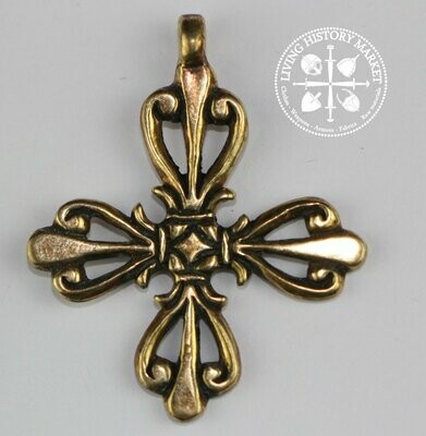 Cross pendant - Viking - Rus - 10 century - Scandinavia & Russia.