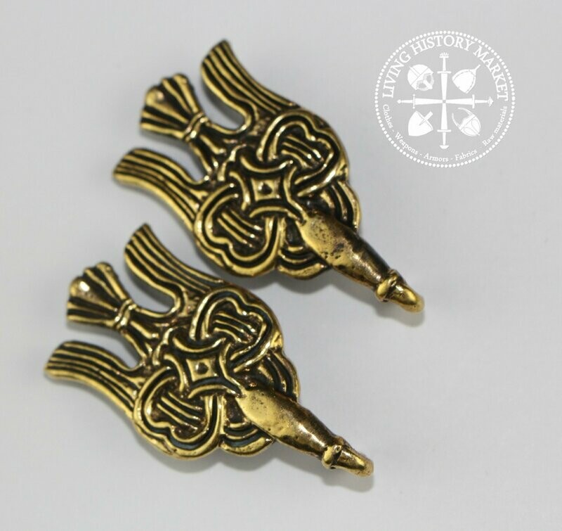 Chernigov hooks - Rus / Viking / Slav - 9/10 century - Rus territory