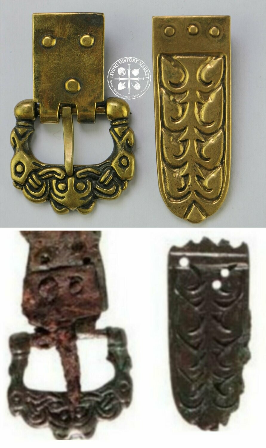 Viking belt kit - Viking - 10/11 century - Island