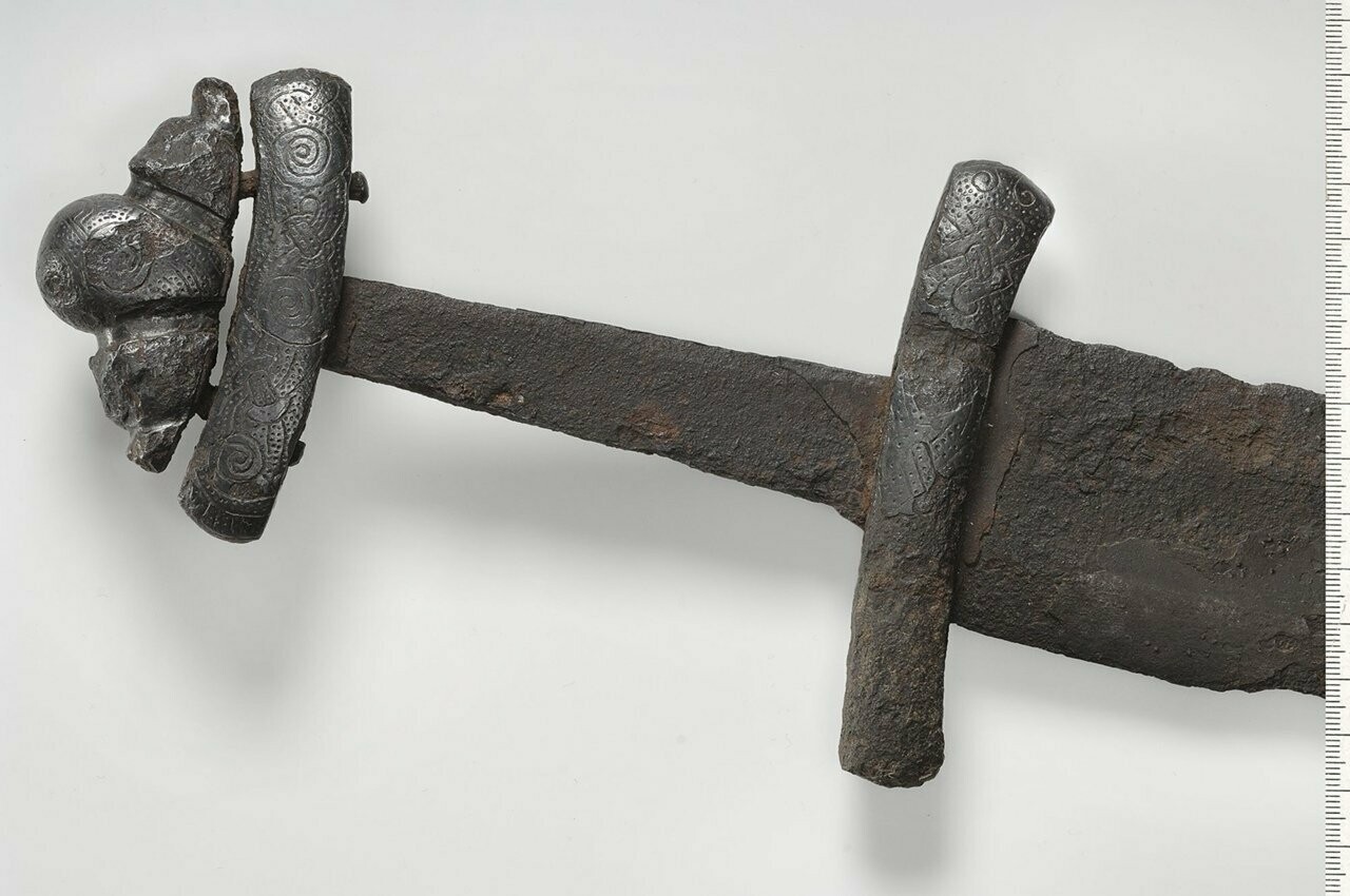 Sword from Dyback, Skâne, Sweden / Viking - 10 century