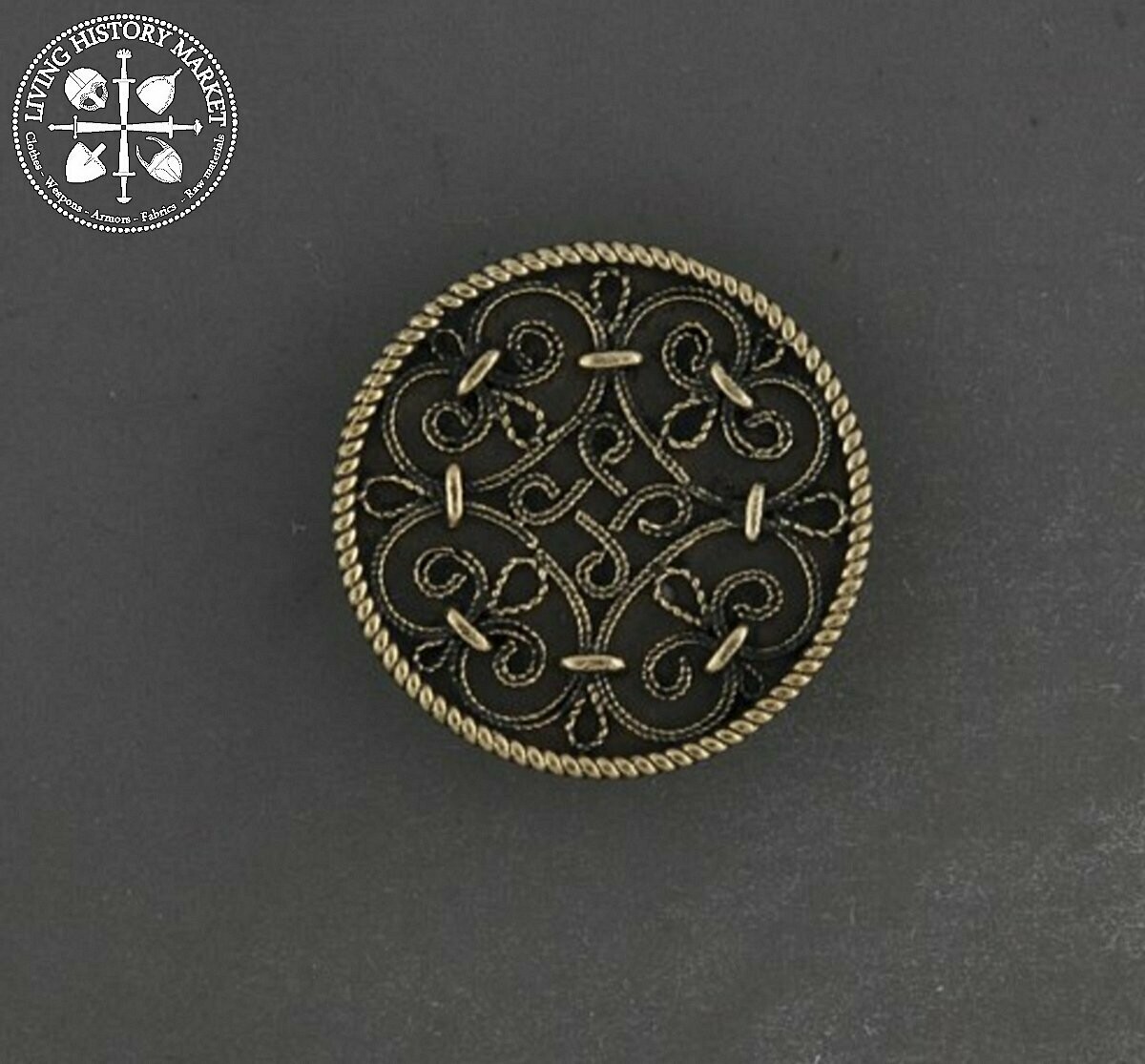 Cloack pin / Brooch - Viking - 9/10 century - Sweden - Gotland