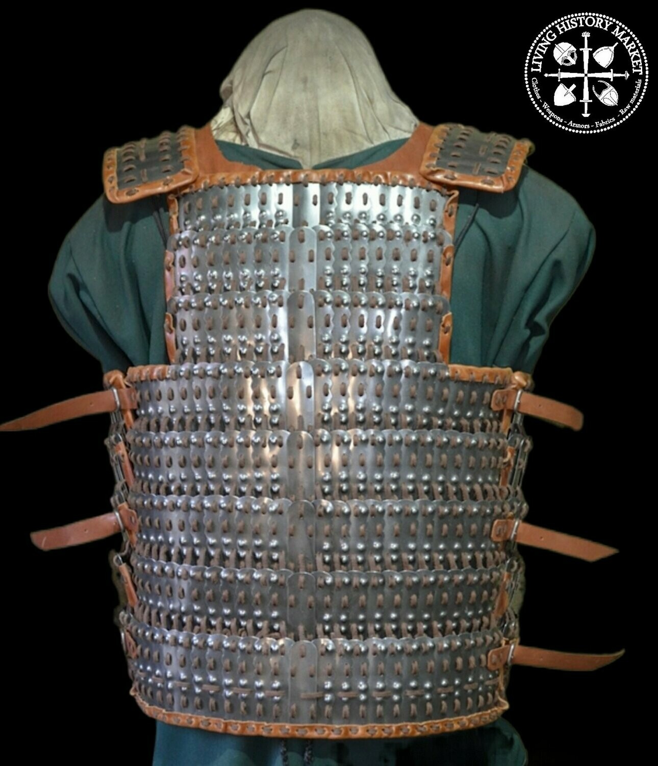 Birka armor (embossed plates) -Viking - 9/10 century