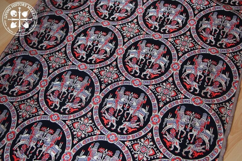 Saint Austremoine brocade silk   - 8/10 century