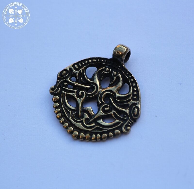 "Confronted Birds" Pendant - Viking - 10 century - Finland