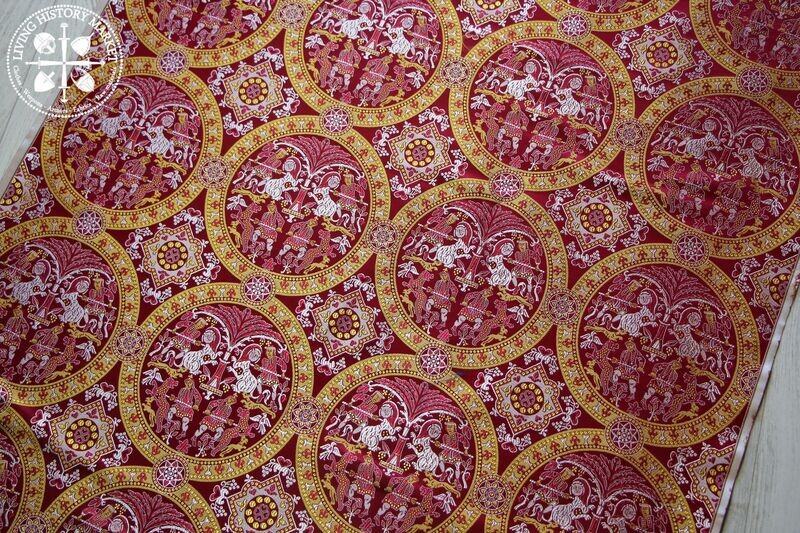 Oseberg & Museo Sacro silk - PURPLE VERSION  - 8/10 century