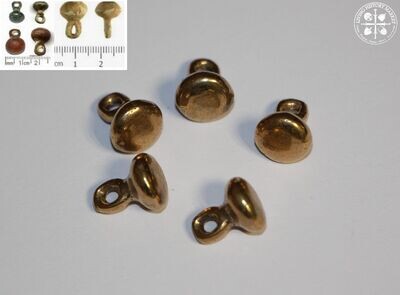 Buttons (x5 pack) - Europe 9-17 century O21