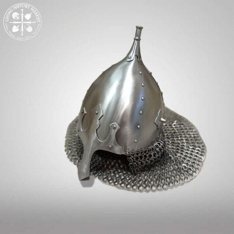 Black-grave helmet with nasal (Chernigov - "Chernaya Mogila") 10-13 century