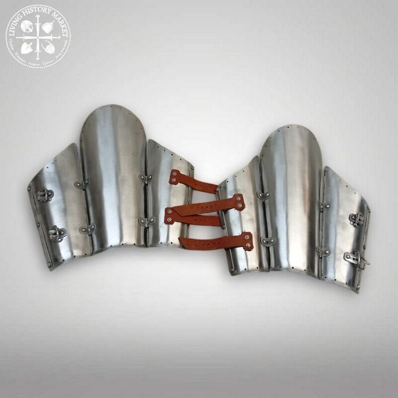 Rus / Khazar "Kerch" steel vambraces - 9th century - ON ORDER