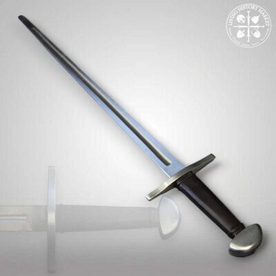 Type X sword - Brazilian nut pommel - 1000-1200 A.D. (925g approx)