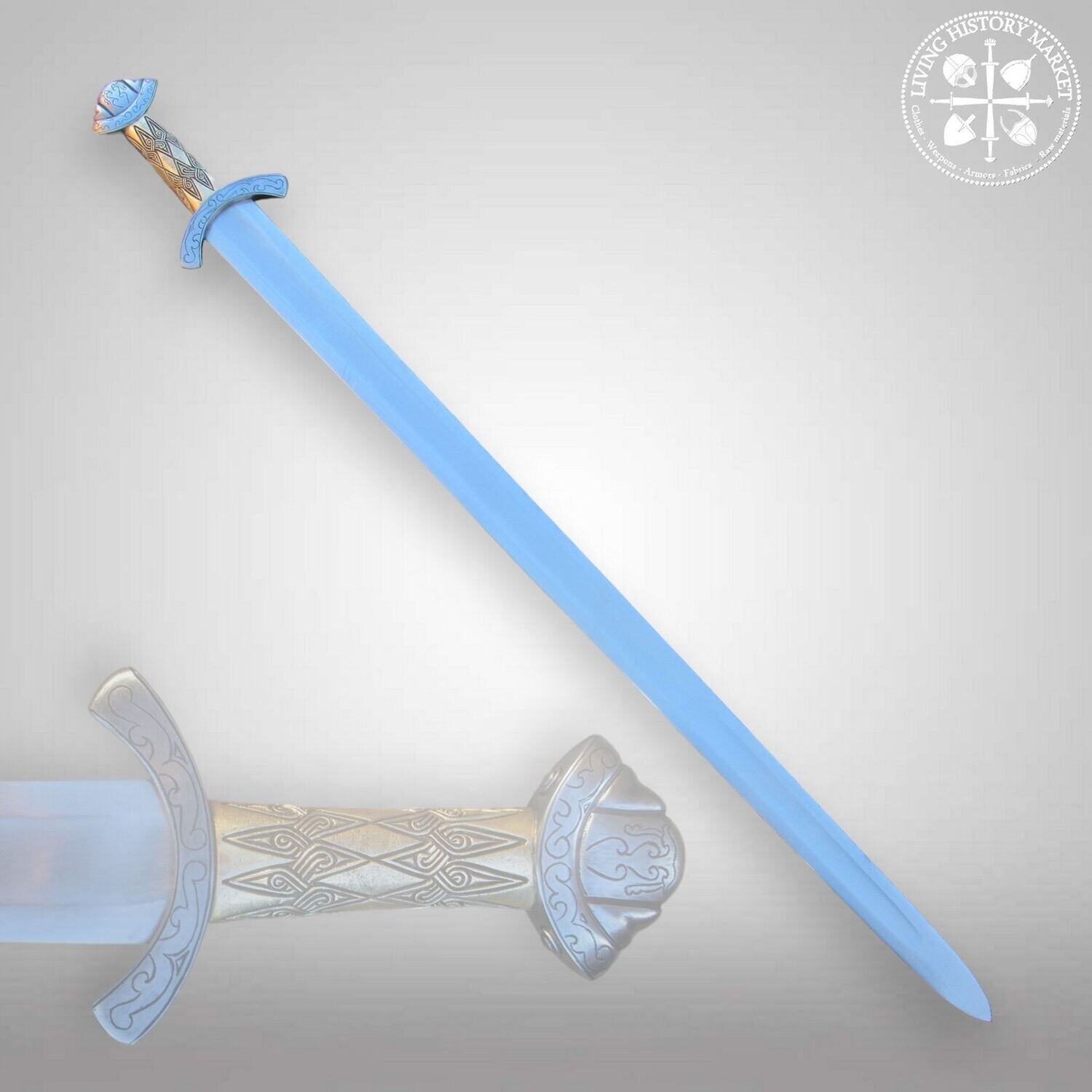 Chernaya Mogila (Chernigov) sword - Rus / Viking - 10 century - Elaborated Version