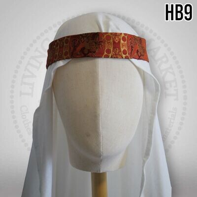 Brocade silk headband / Rus - Slavs - Byzantines HB9