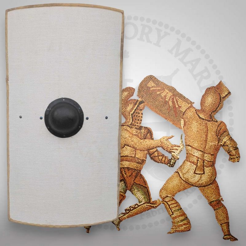 "Murmillo" curved shield (107x59cm)