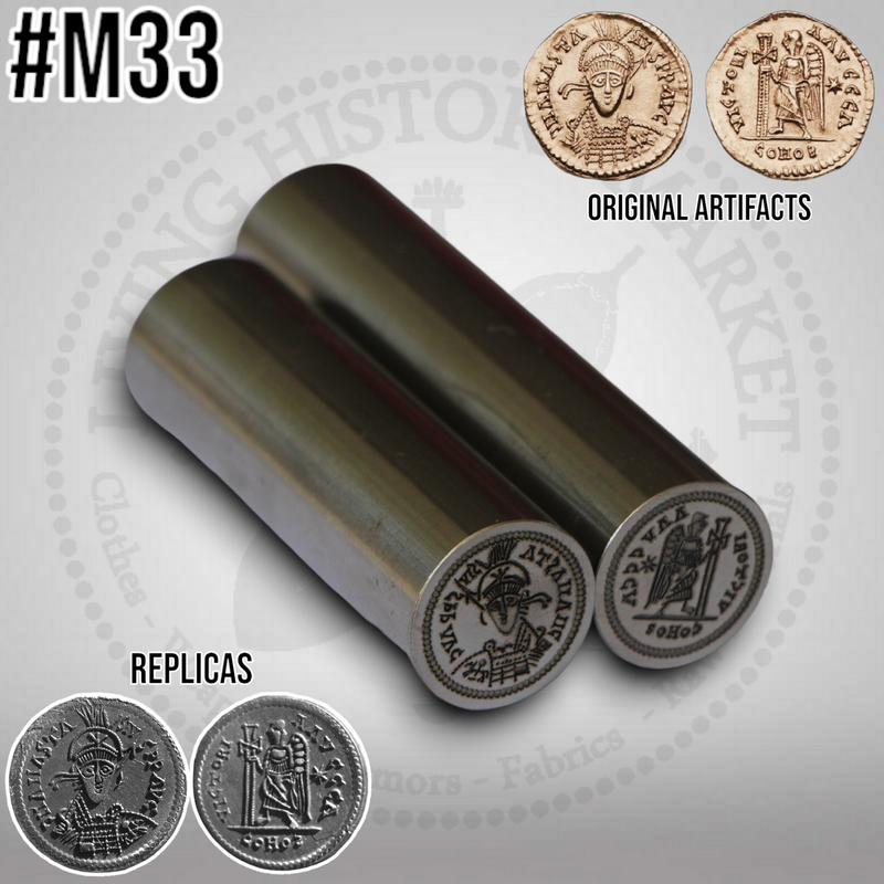 Solidus  - Merovingian - 6th century / #M33