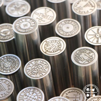Historical coin dies