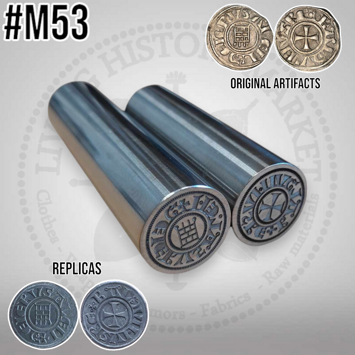 Baudouin III Denier - 12th century / #M53