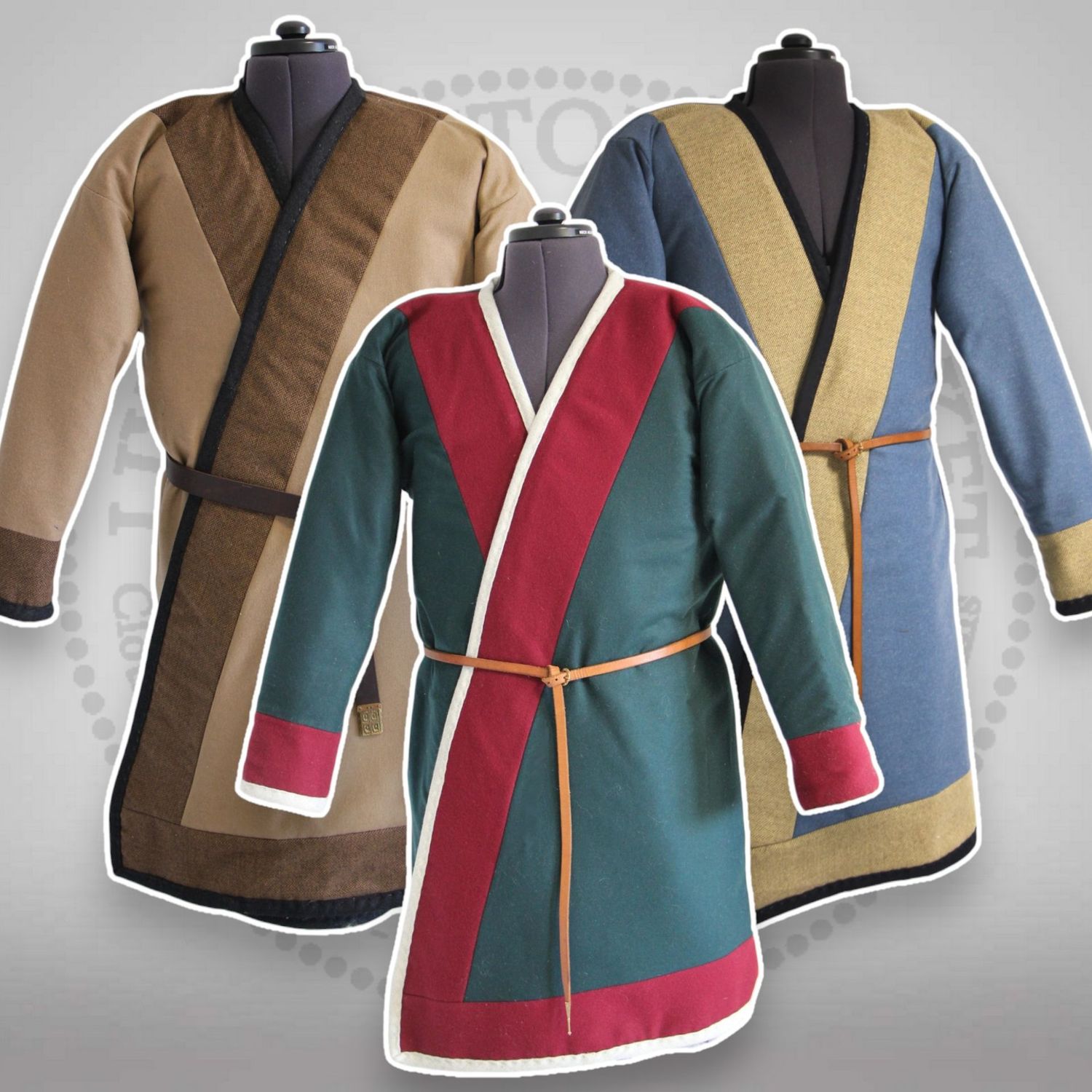 Battle Battle "Klappenrock" caftan (Hedeby - Viking age & Vendel era)