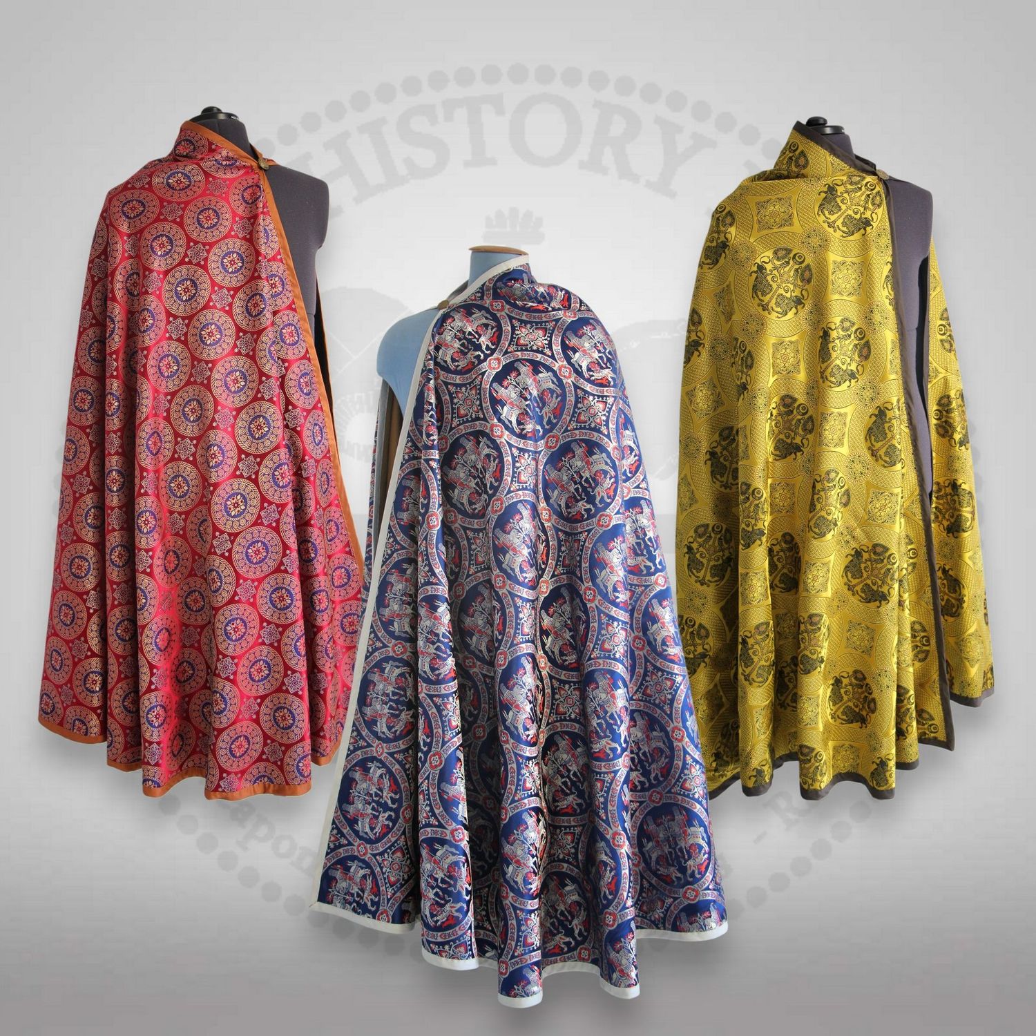 Full brocade silk cape Full brocade silk cape
