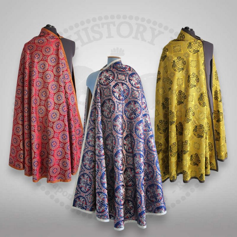 Full brocade silk cape