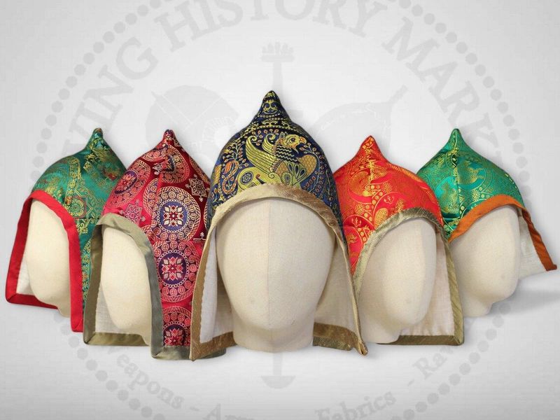 Early medieval nomadic hat (Moschevaya Balka, Viking Birka garrison, etc.)