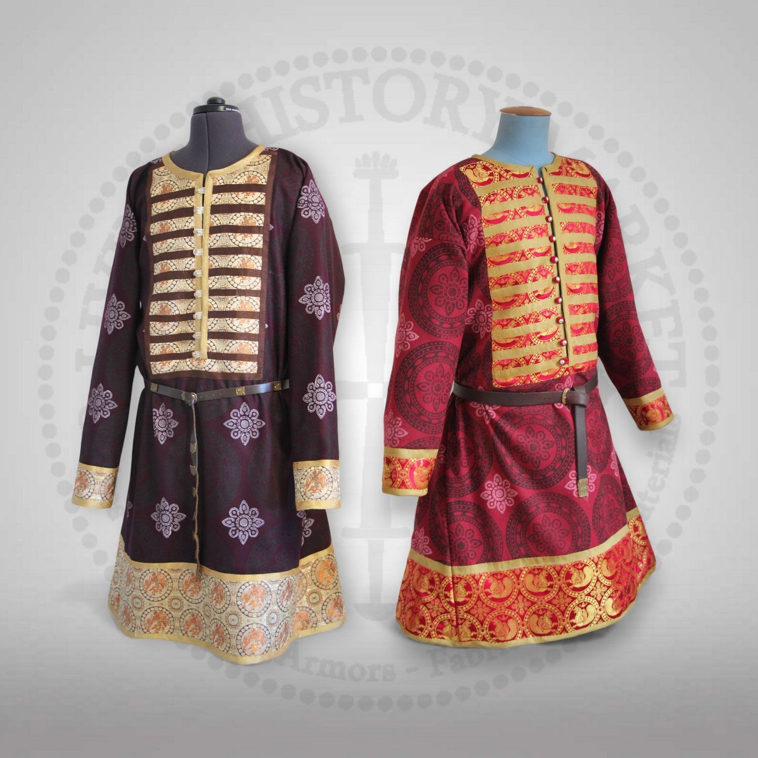 Old-Rus Svita / Byzantine Hypokhamision with pectoral stripes