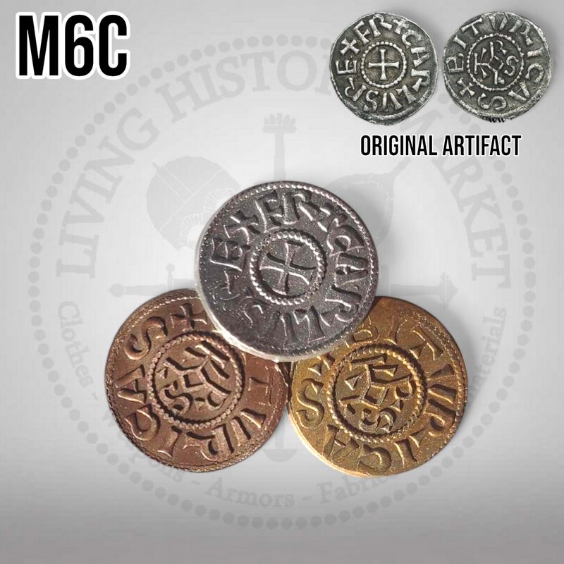 Charlemagne Denier - Carolingian- 8-9th century / #M6C