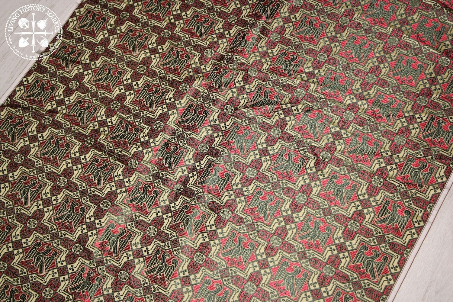 Star-Bird silk brocade - 10/13 century Star-Bird silk brocade - 10/13 century