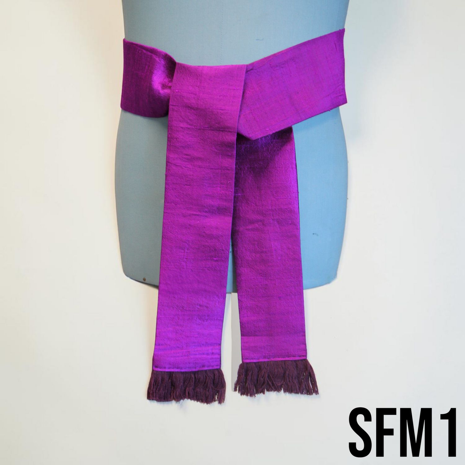 Monochrome silk Sash SFM1 Monochrome silk Sash SFM1