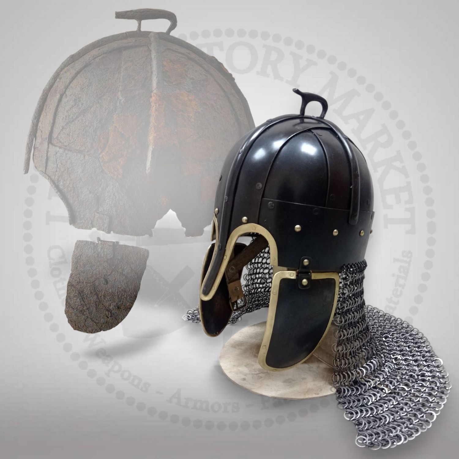 Pioneer helmet 7/8th century