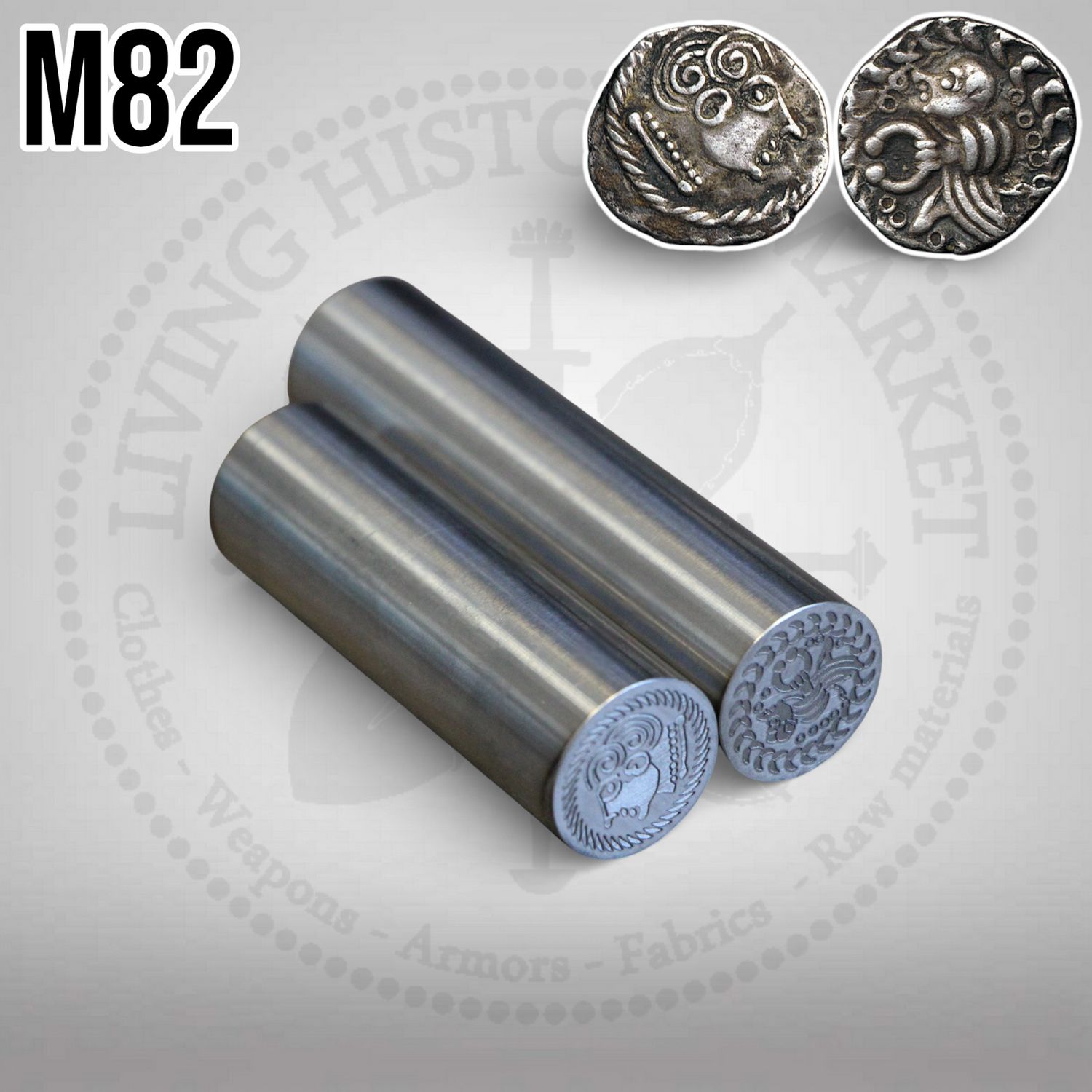 Treverii tribe Quinarius - Antiquity - 1st century B.C. / #M82