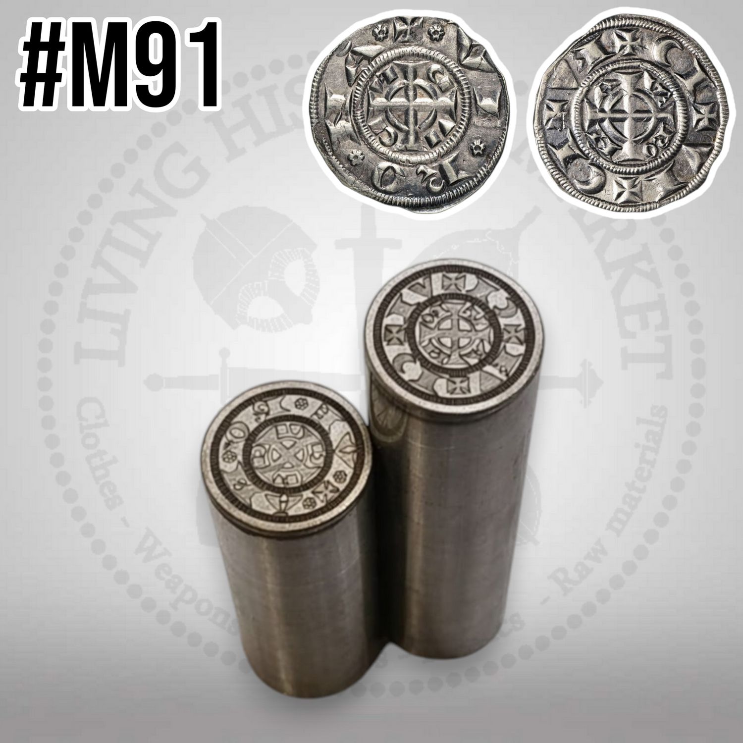 Silver Silver "Grosso" - Frederick II of Hohenstaufen - Holy Roman Empire - 13th century / #M91