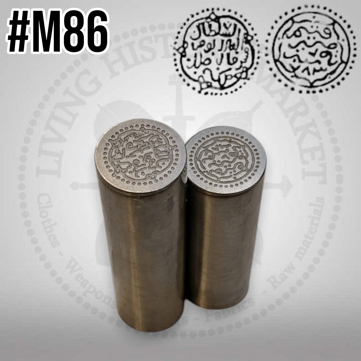 Golden horde Durham - 14th century / #M86 (diam 20mm) Golden horde Durham - 14th century / #M86 (diam 20mm)