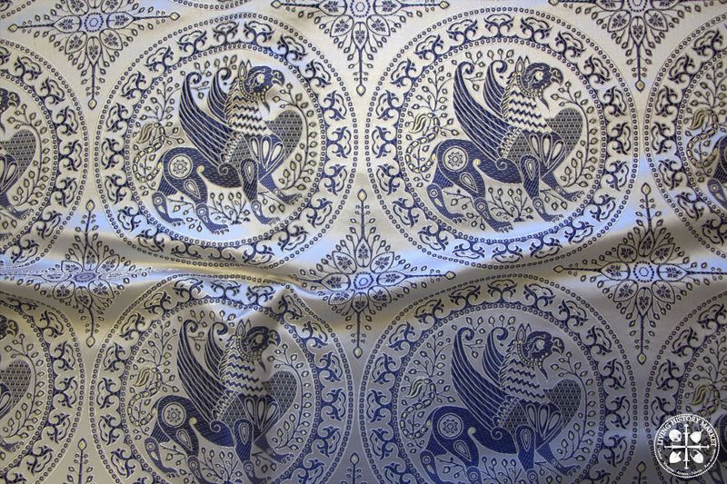 "Saint-Siviard" silk - 9/12 century - Ivory version