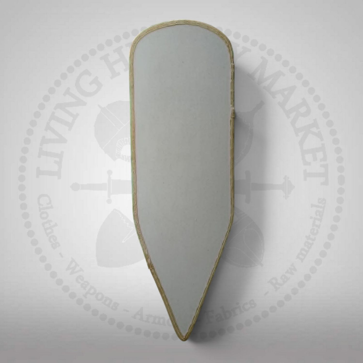 "Kite" curved shield - Late medieval era version  (120x40cm)