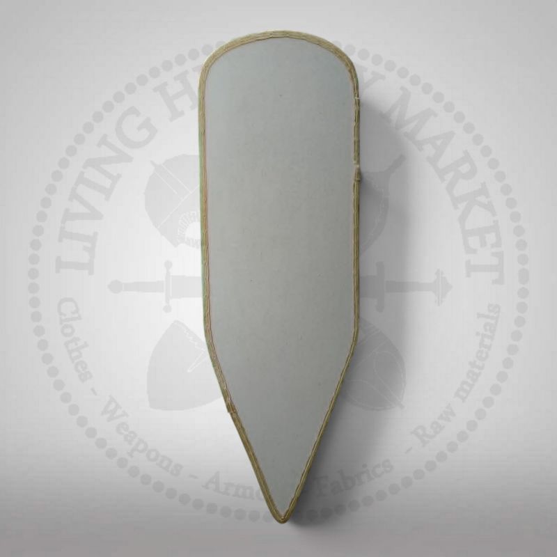 "Kite" curved shield - Late medieval era version (120x40cm)
