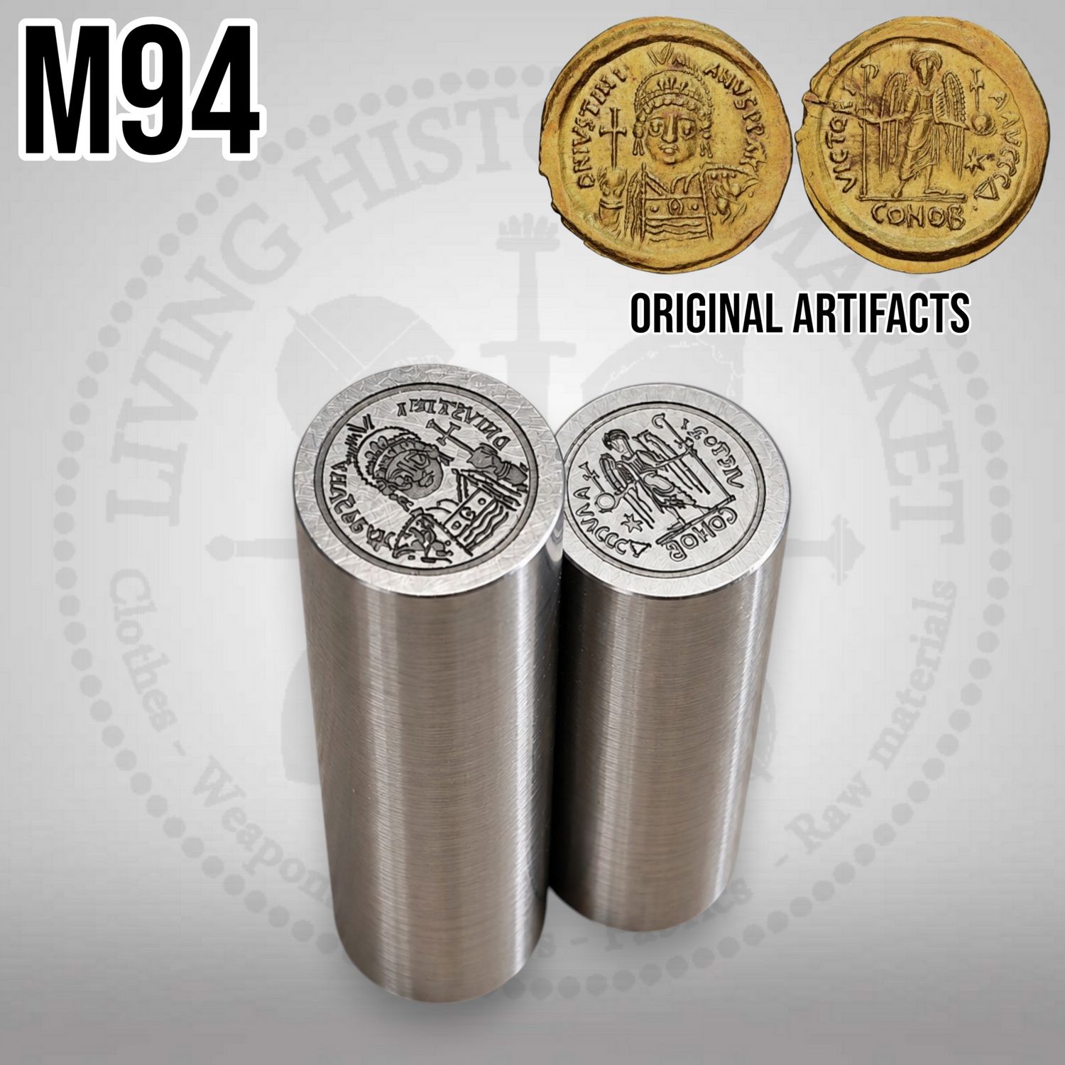 Justinian I solidus - Byzantine - 6th century / #M94 Justinian I solidus - Byzantine - 6th century / #M94