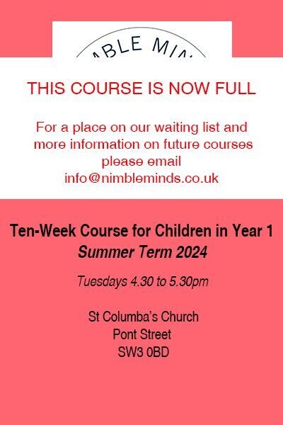 Year 1 Ten Week Course (Summer Term 2024) SW3 0BD