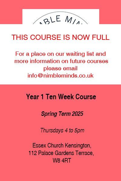 Year 1 Ten Week Course (Spring Term 2025)