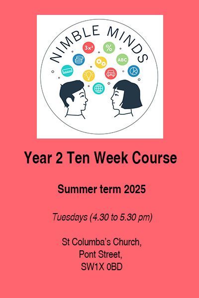 Year 2 Ten Week Course (Summer Term 2025)