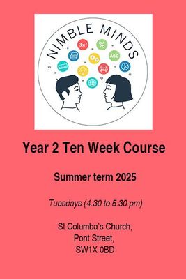 Year 2 Ten Week Course (Summer Term 2025)